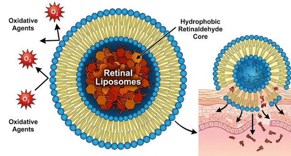 Retinal Liposomes for Skin Care